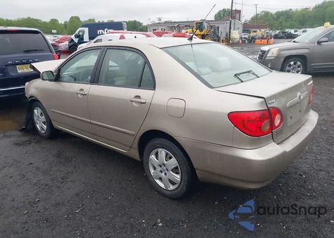 2008 Toyota Corolla Le из США, поврежденный, VIN 2T1BR32E38C856628